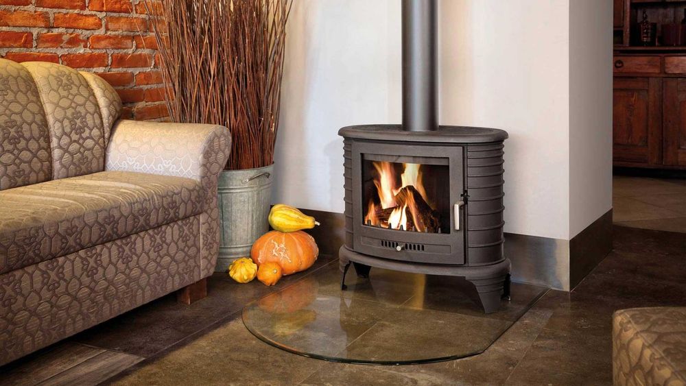 SZKŁO HARTOWANE Pod Kominek 100X100 Łuk