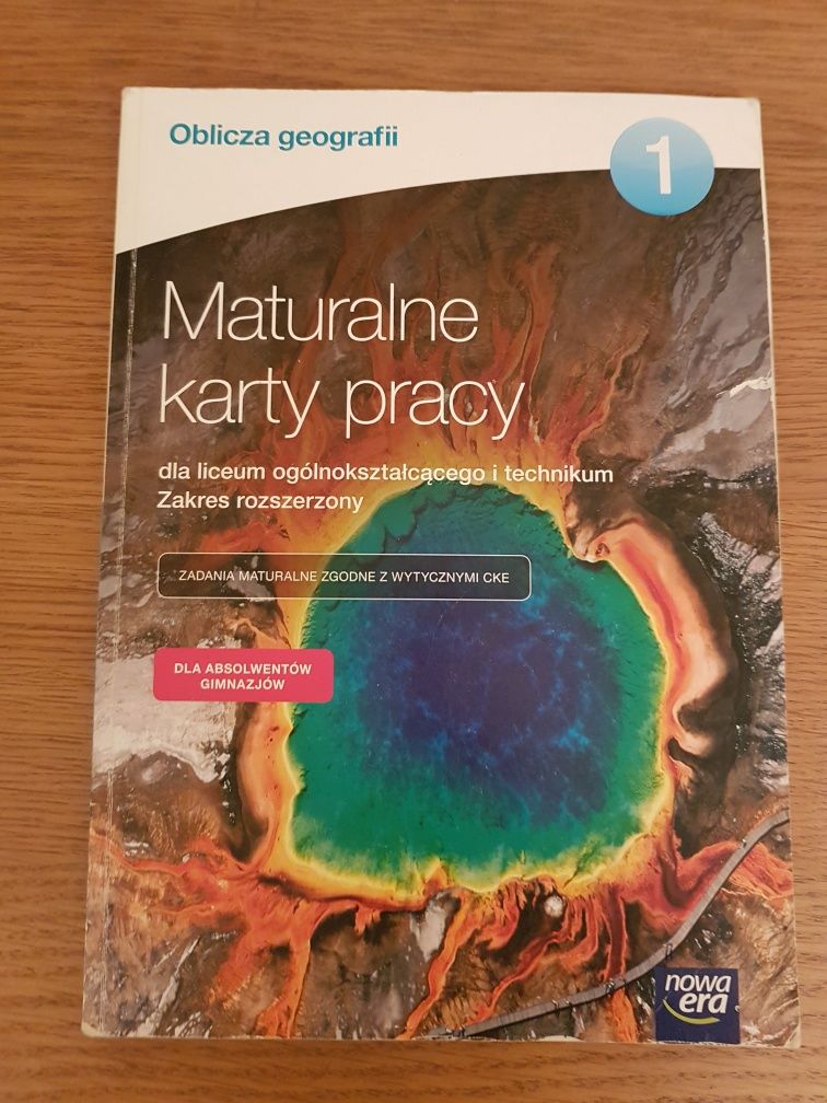 Maturalne karty pracy Nowa Era geografia 1