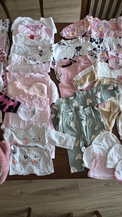 Paczka rzeczy dla dziecka - rozmiar 62/68