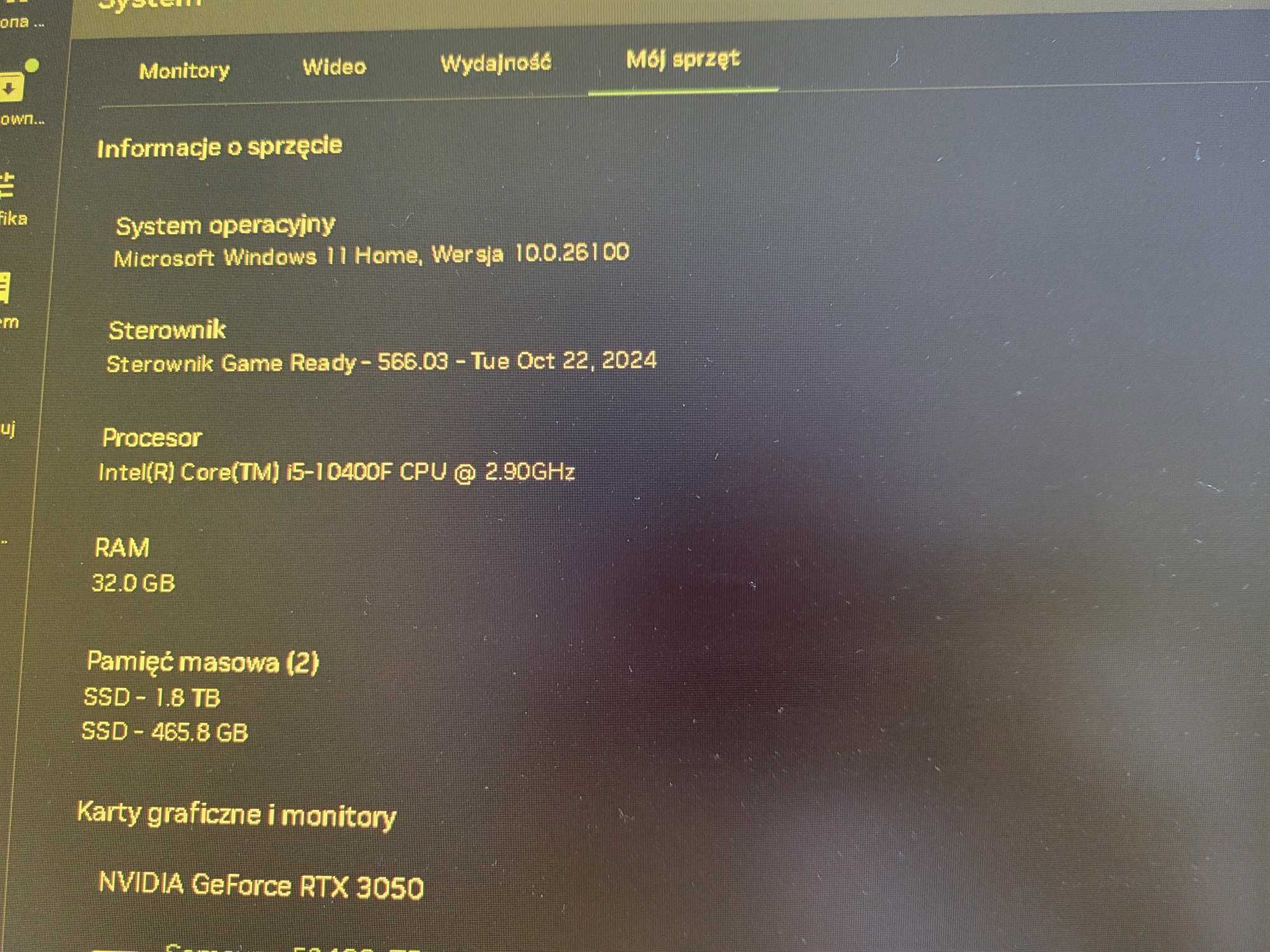 Bezawaryjny komputer do gier – RTX 3050, 32GB RAM