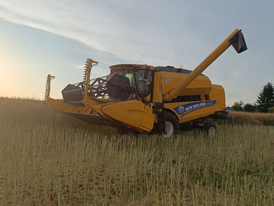 New holland tc 5.70 V  5070 kombajn zbożowy f vat