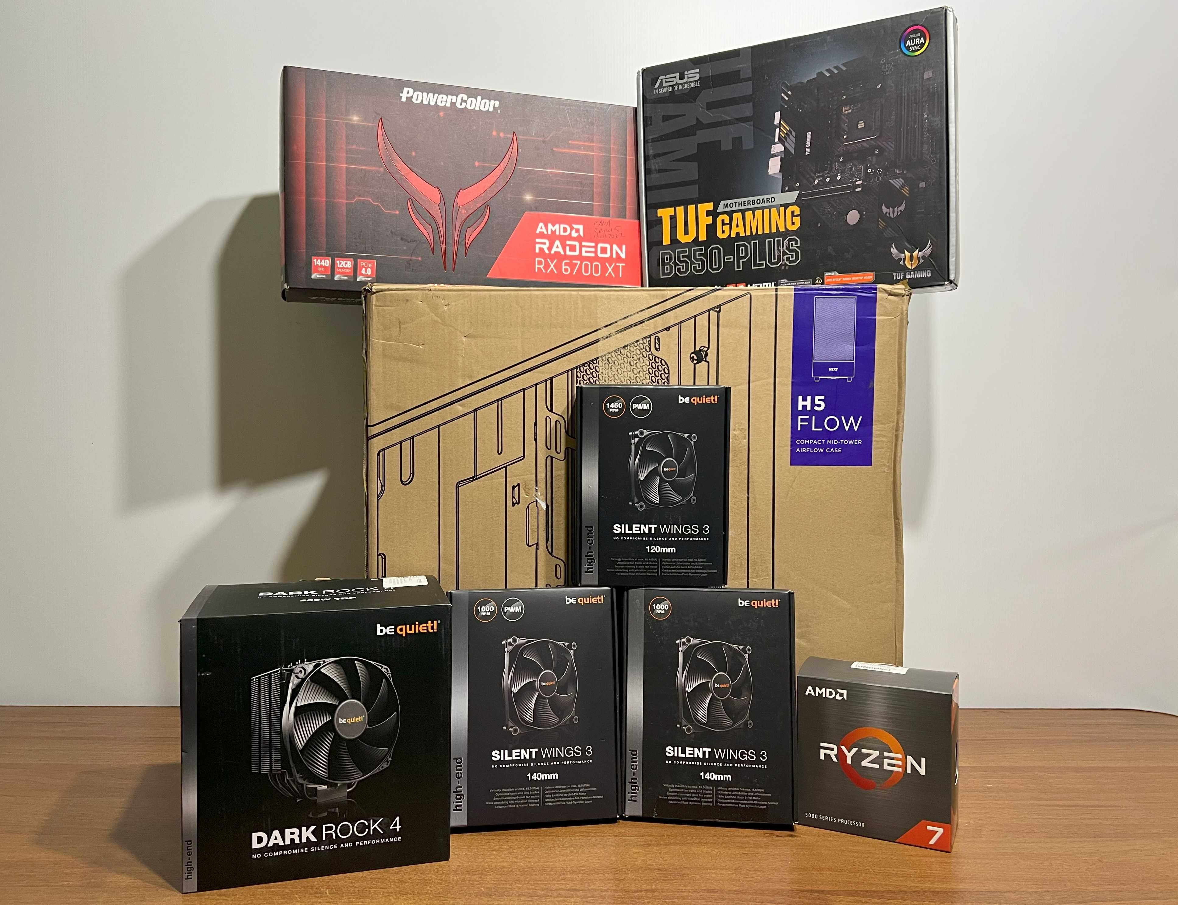 Робоча станція, Ігровий ПК. Ryzen 7 5700X, Radeon RX 6700XT, Ram 32Gb