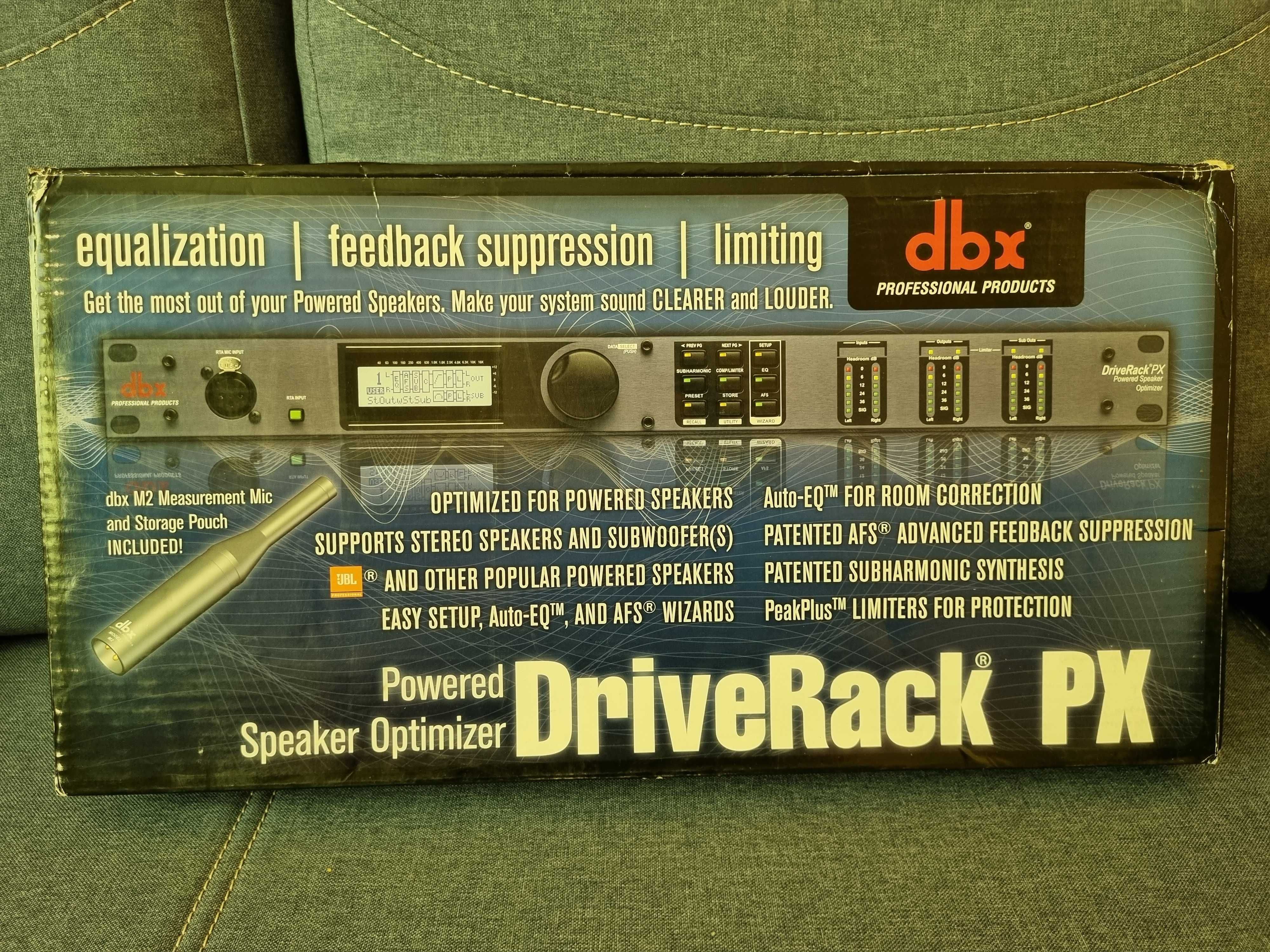 DBX DriveRack PX - procesor sterujący aktywnymi systemami nagłośnienia