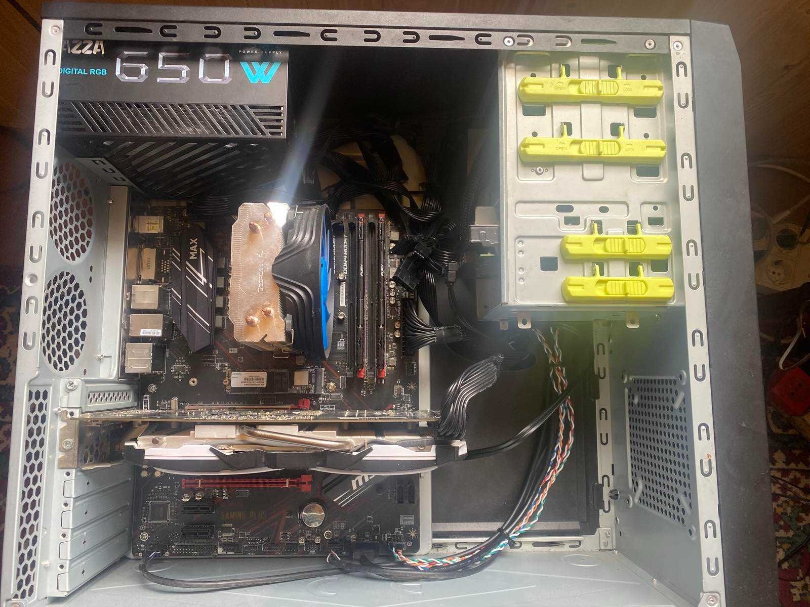 игровой ПК (Ryzen 5 5500,16Gb DDR4,GTX1060,256Gb NVME,1Tb HDD,650W)