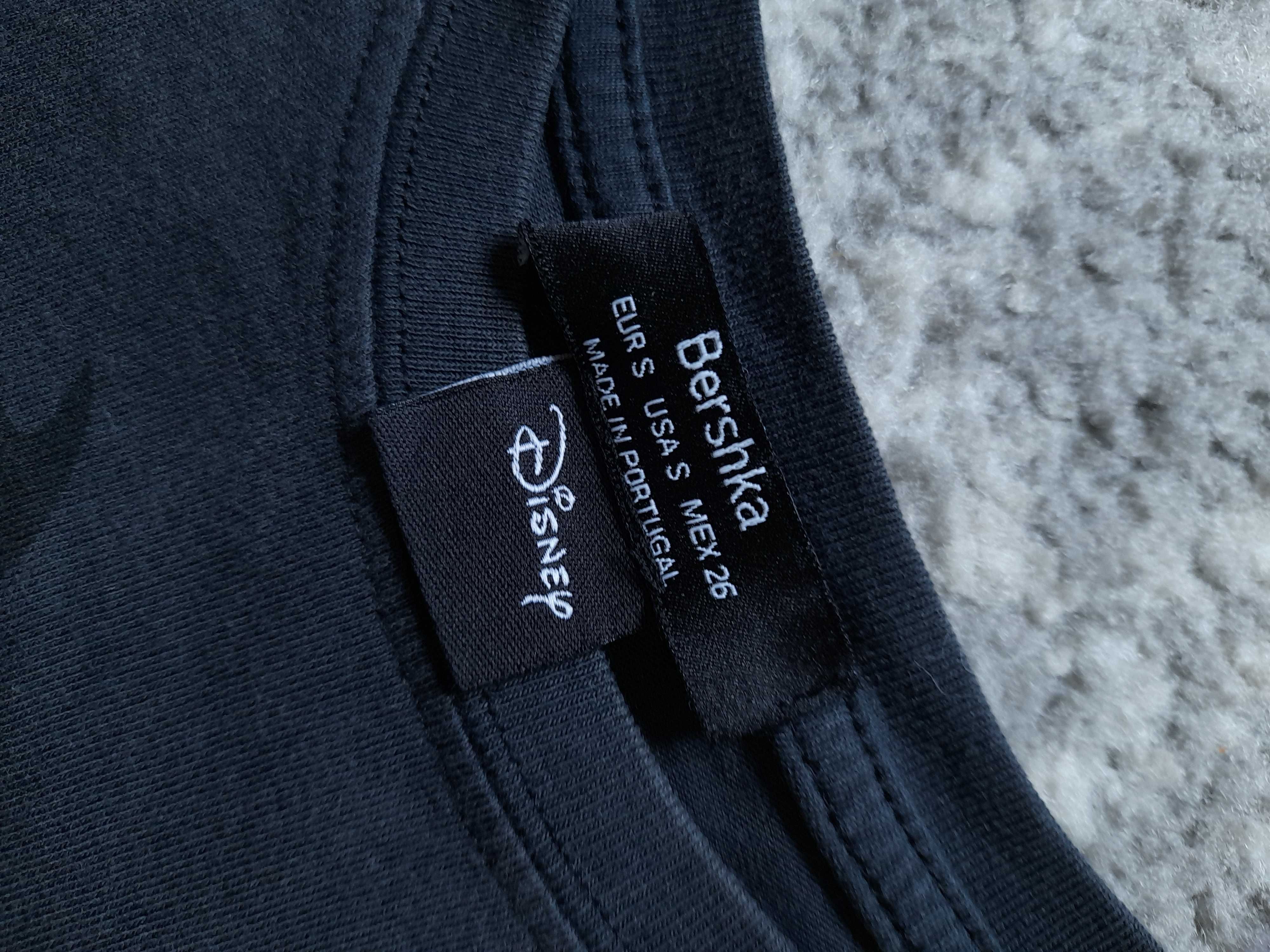 Krótka koszulka crop top Bershka s