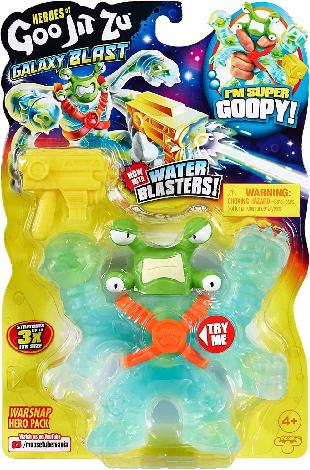 Оригінал Goo Jit Zu Galaxy Blast Warsnap Гуджитсу водяний бластер