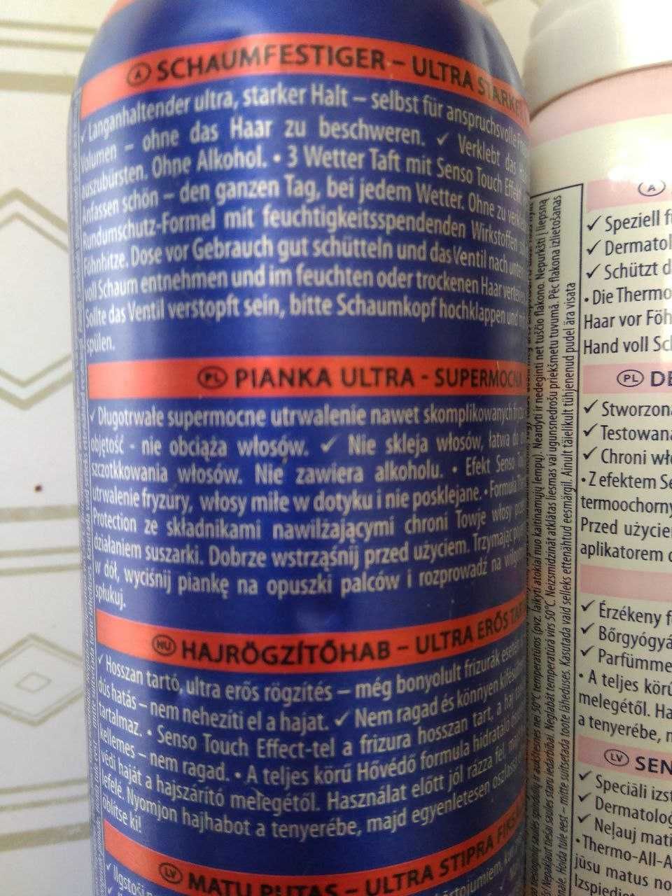 Taft Schwarzkopf pianka do włosów kpl.  poj. 200 ml