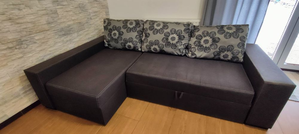 Kanapa narożna  z funkcją spania