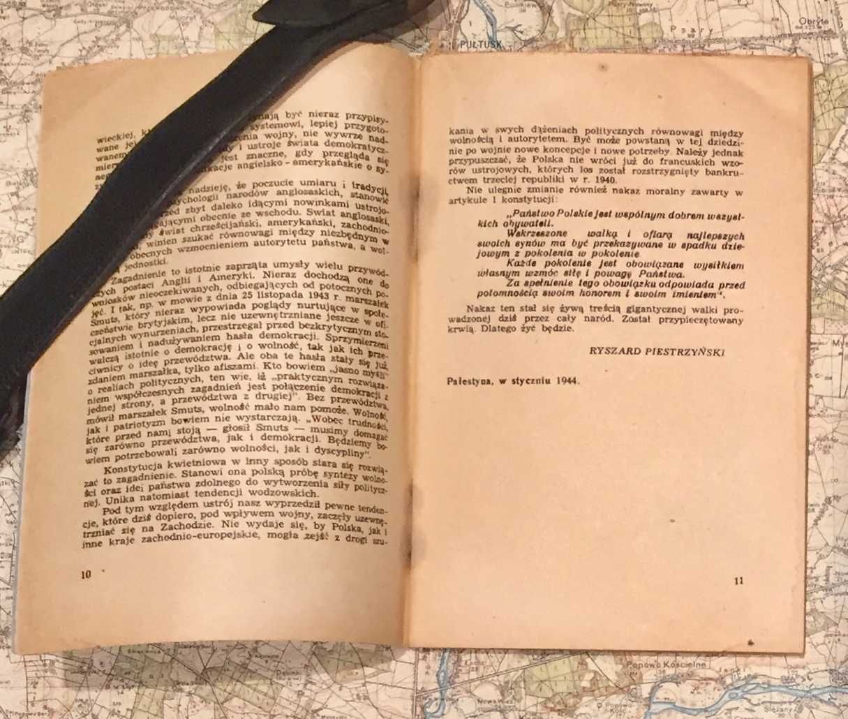 II RP na uchodźstwie - Konstytucja RP - Biblioteka Orła Białego- 1944r