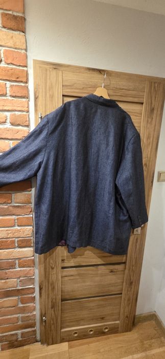 Lniana marynarka męska 6xl