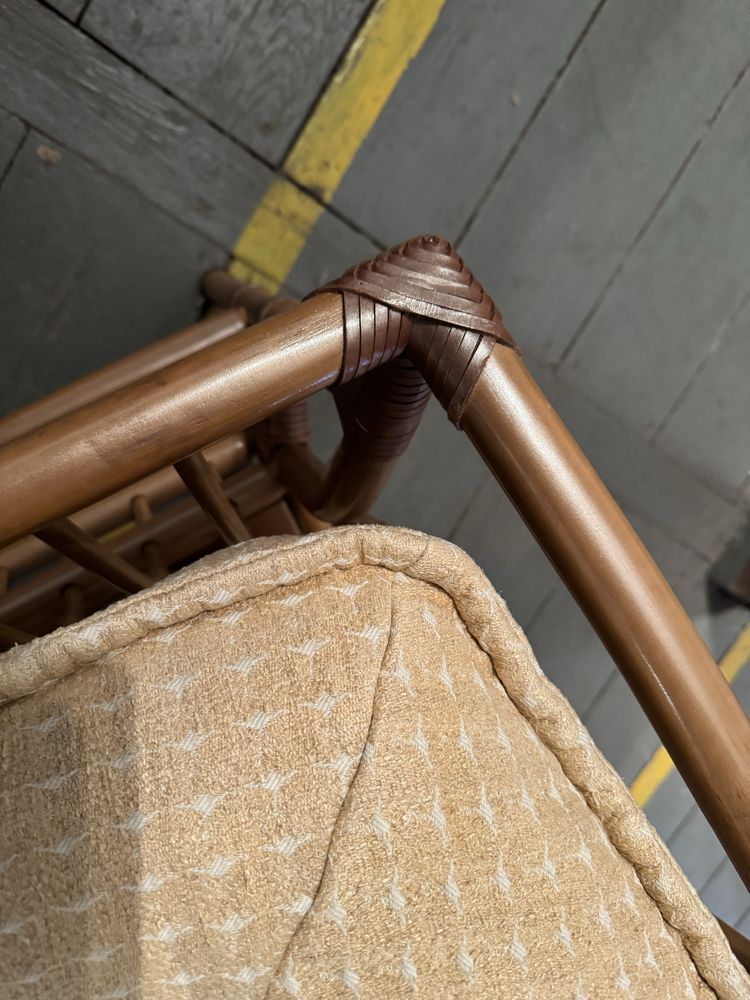 Bambusowa sofa marki Studio Smania Interni proj.Alberto Smania,Włochy