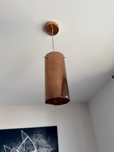 lampa wisząca szklana tuba