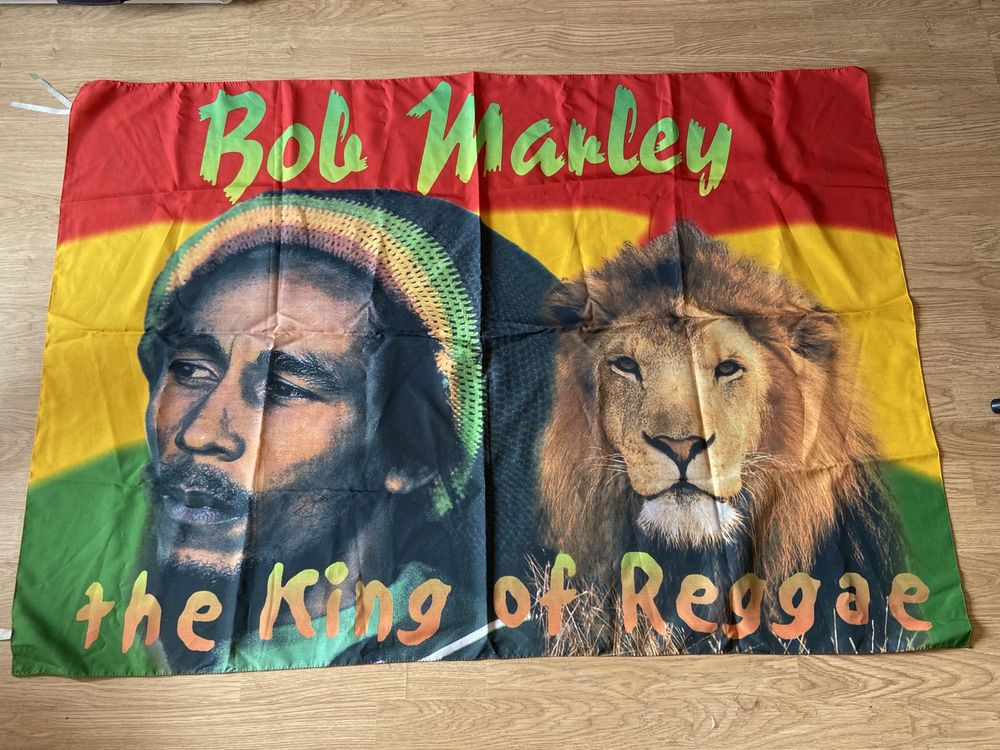 Bandeira decorativa Bob Marley