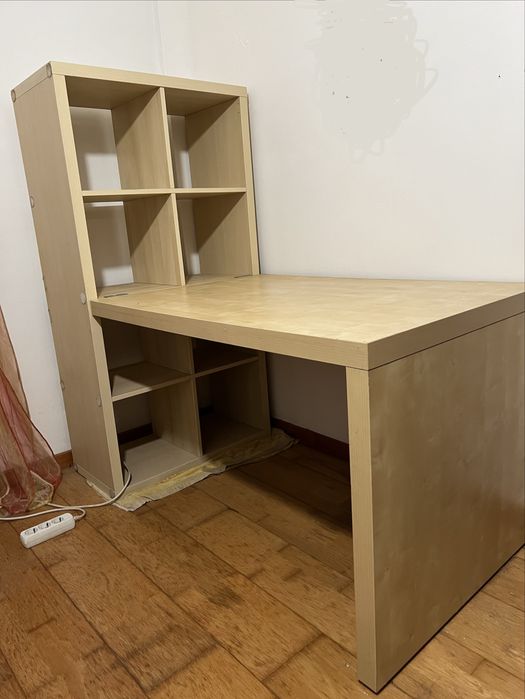 Estante + secretária Kallax