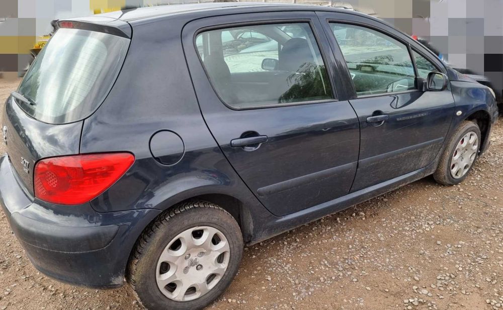 CZĘŚCI maska zderzak zawieszenie lampa Peugeot 307/ 307 SW D/B kolory