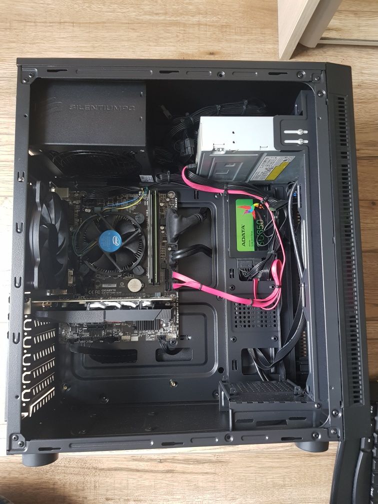 Komputer PC, i3, DDR4-8gb, GF GT1030, klawiatura