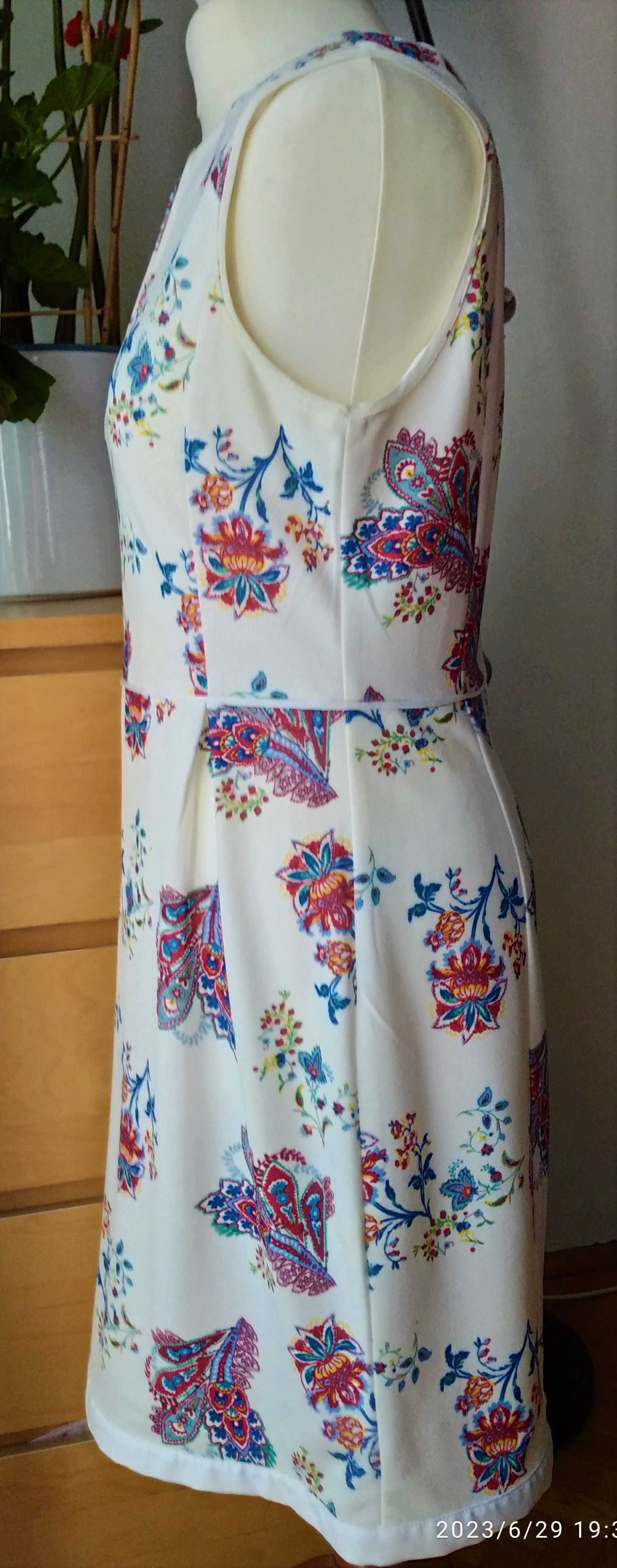 SFERA - letnia sukienka etno wzór- 38/40/M/L