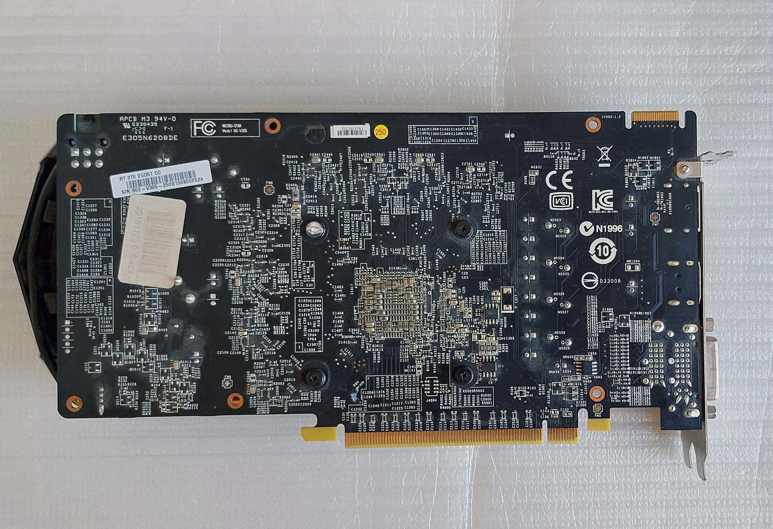 Karta graficzna MSI R7 370 ARMOR 2X OC