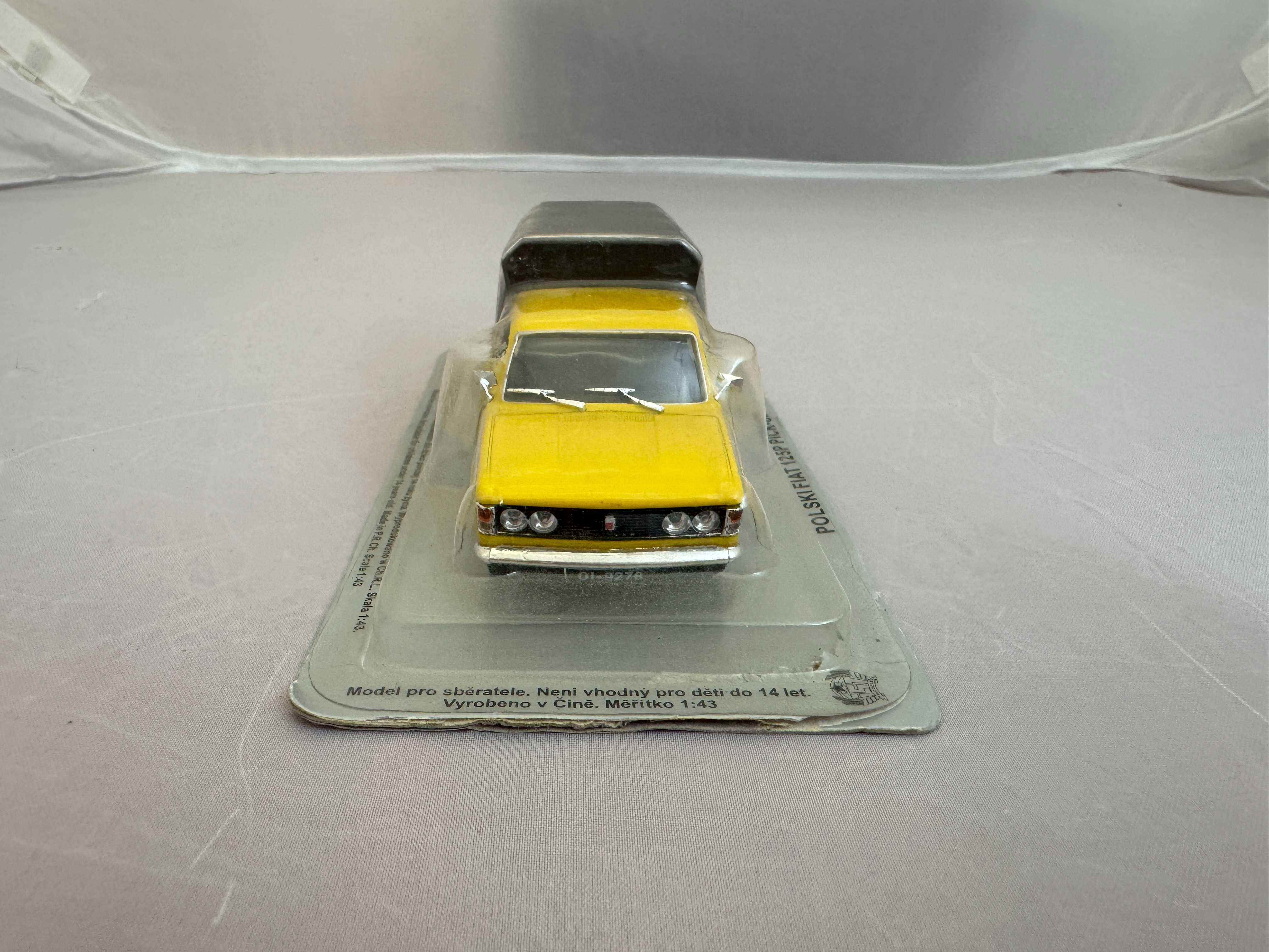 Polski Fiat 125p pickup LEGENDY FSO 1:43