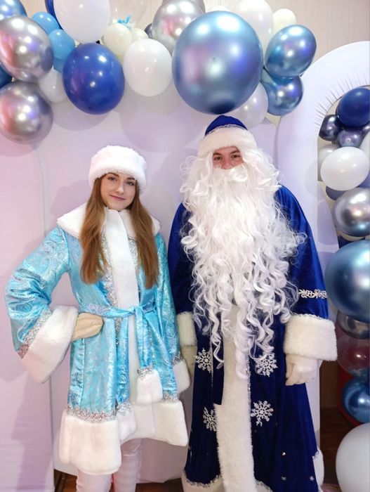 Костюм діда мороза та снігуроньки