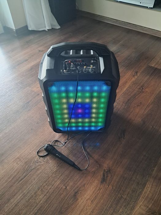 Glośnik karaoke auna z mikrofonem