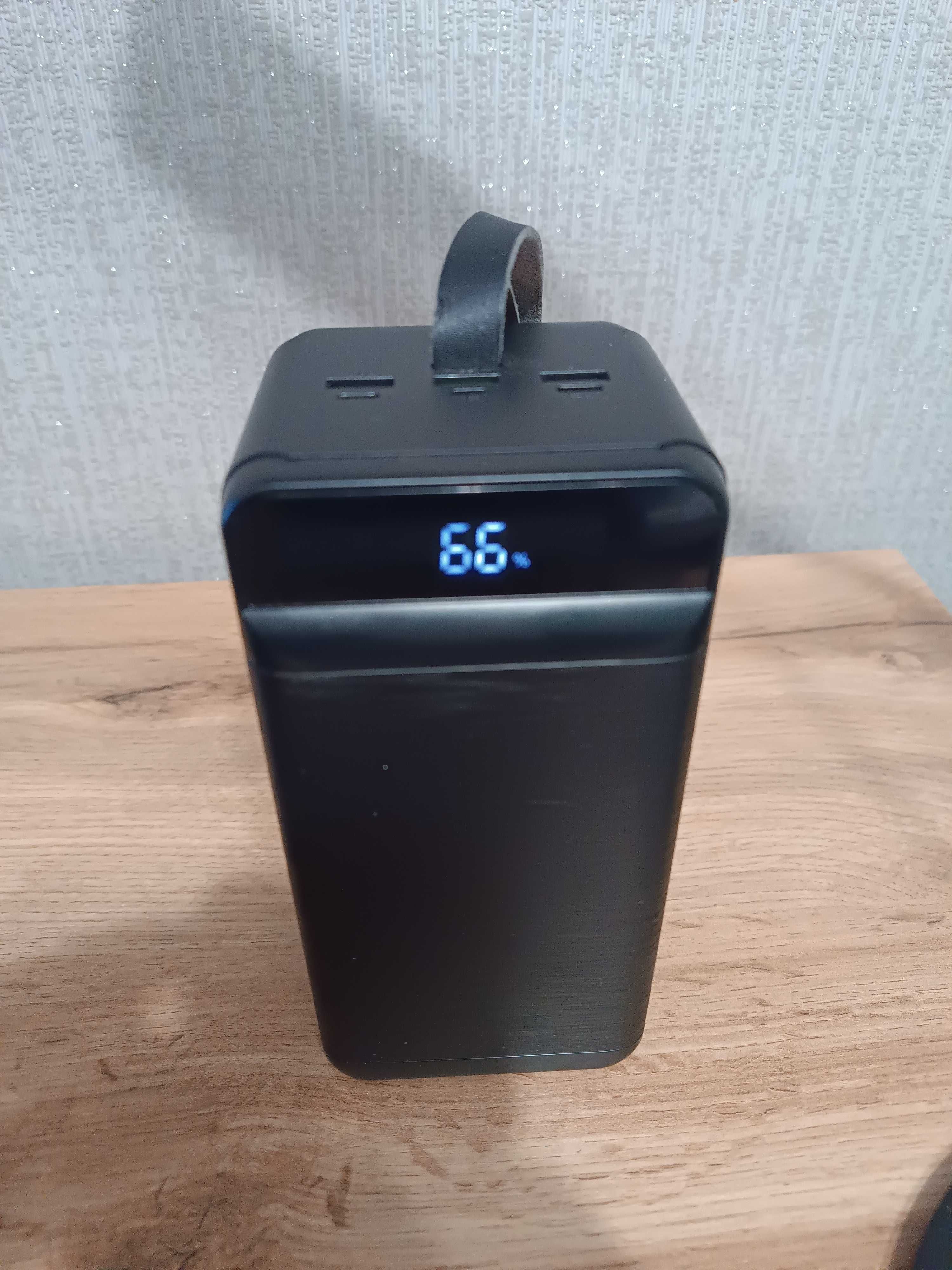 Павербанк Power Bank 80000mAh 22.5W Black 3 USB