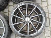 Felgi18 Vossen 5x100 fabia Polo Ibiza opona lato 6mm kpl