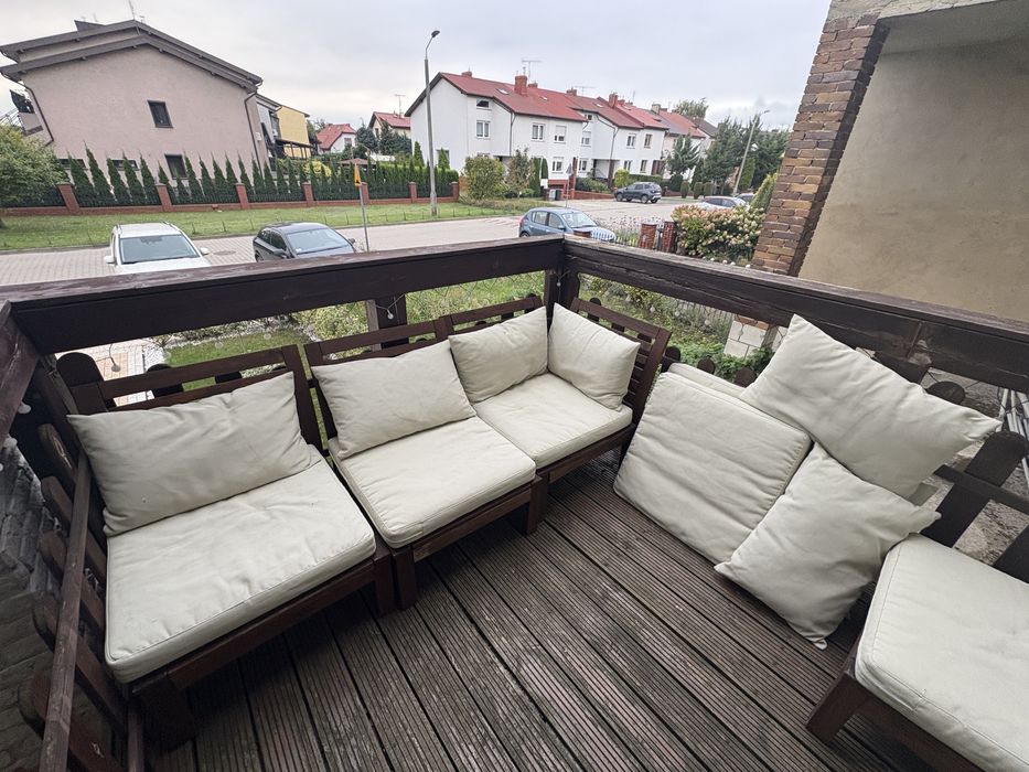 Sofa zewnetrzna plus poduszki