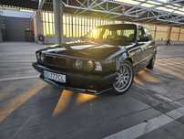 BMW Seria 5 BMW 520i E34 SEDAN 150KM manual klimatyzacja białe skóry klasyk LPG