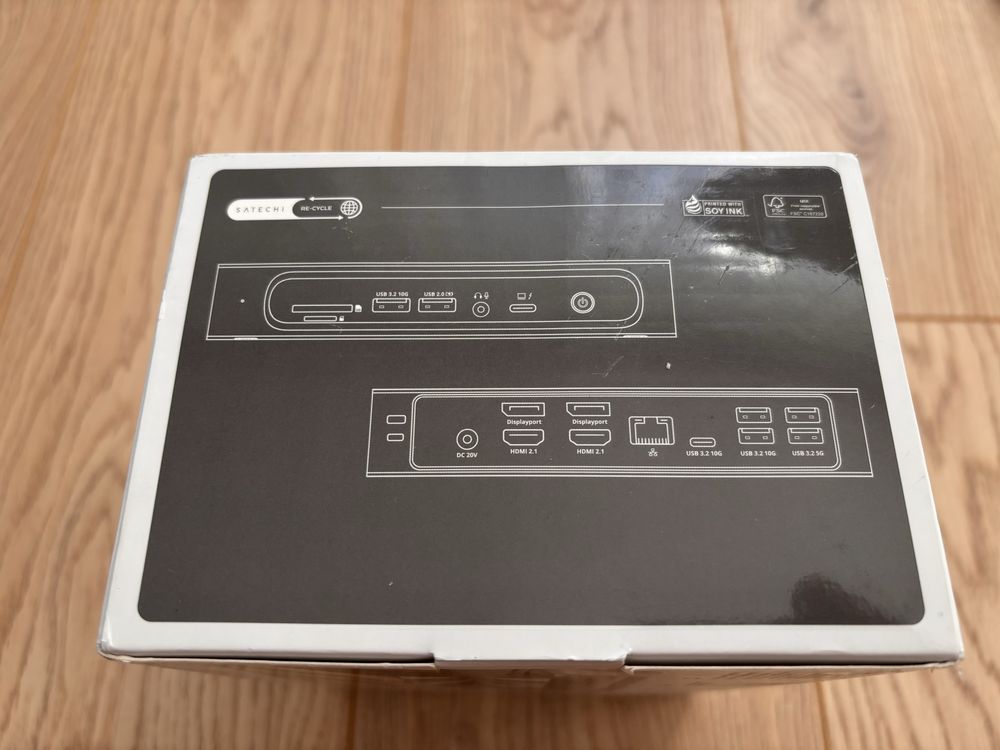 Stacja dokująca Satechi Thunderbolt 4 Multimedia Pro Dock Szary
