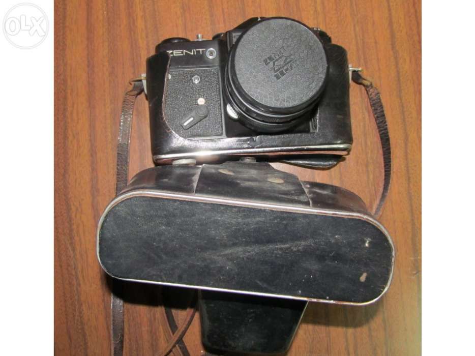 Máquina fotográfica zenit-em é uma slr de filme 35mm câmara