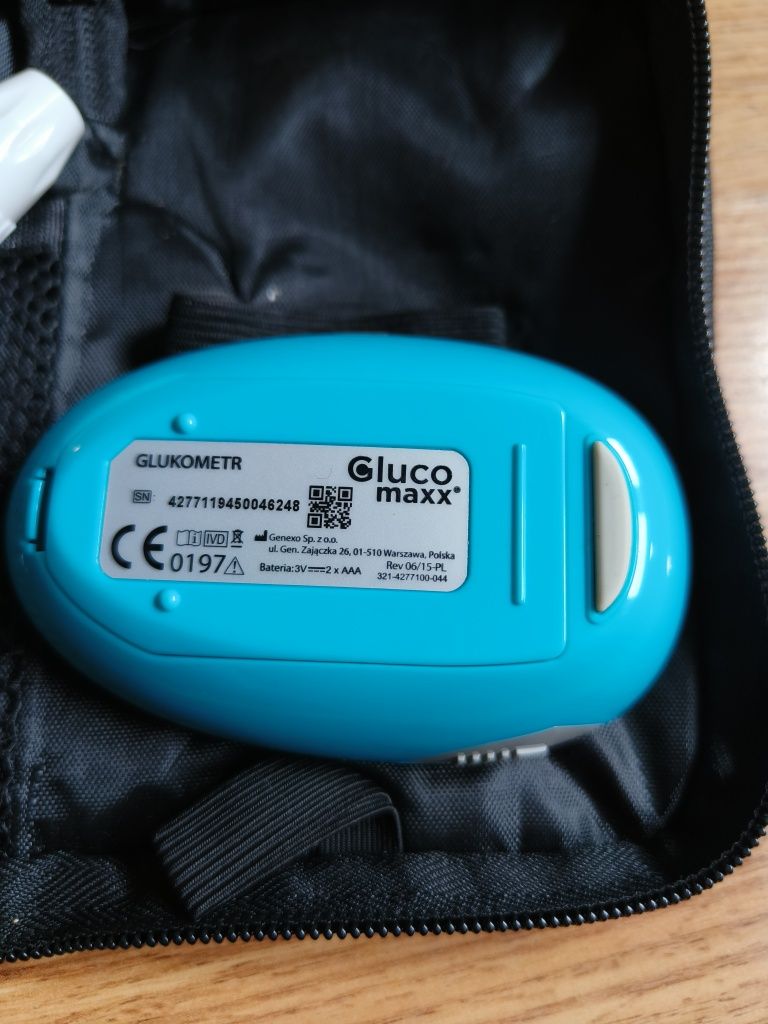 Glukometr Glucomaxx + Pen + Igły + Etui