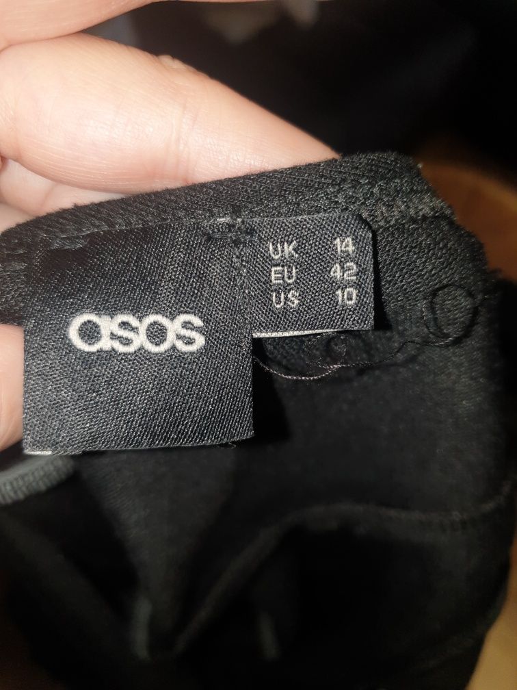 Sukienka elegancka obcisła Asos M retro