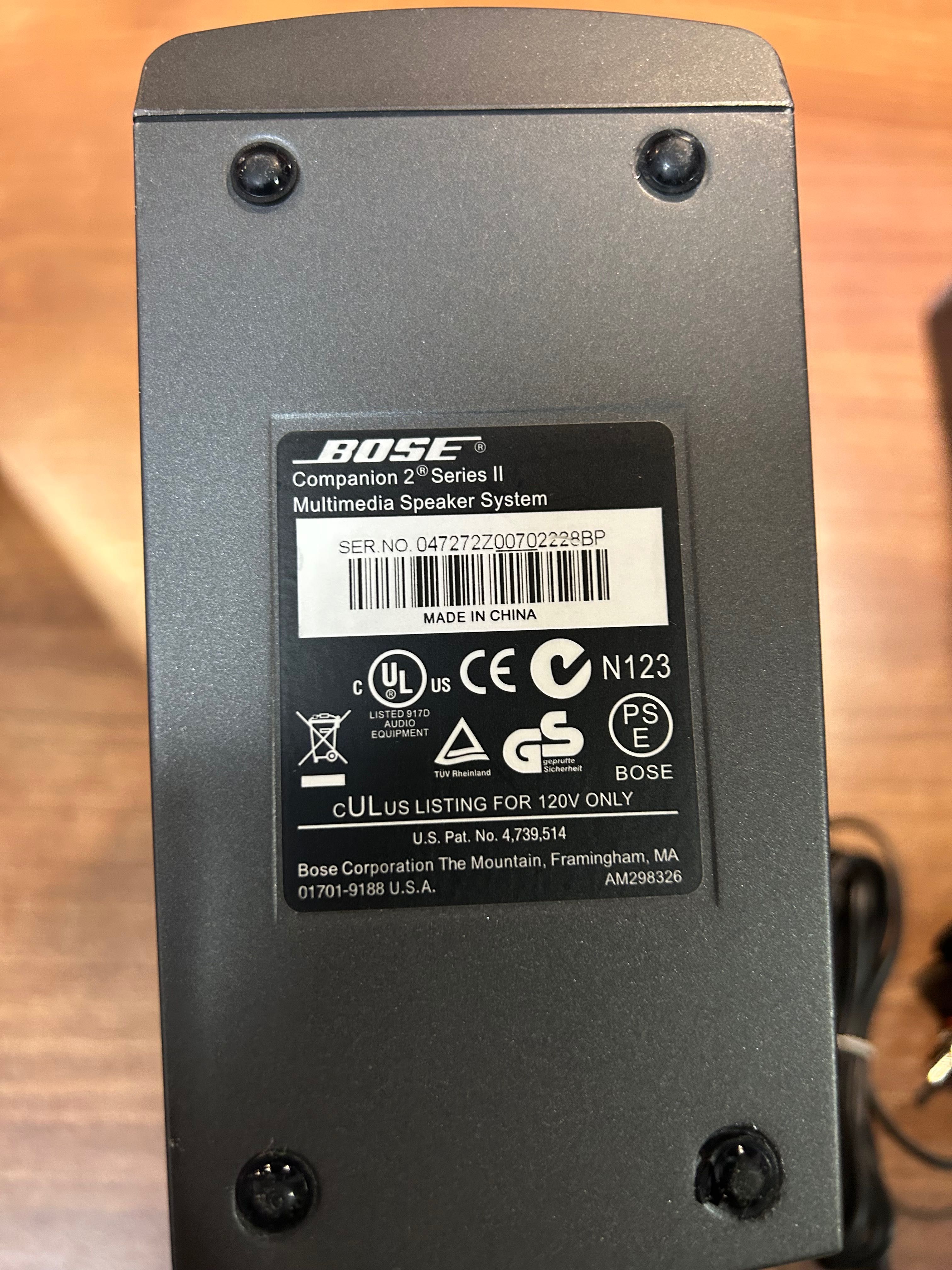 BOSE Companion 2 Series 2 w bdb stanie