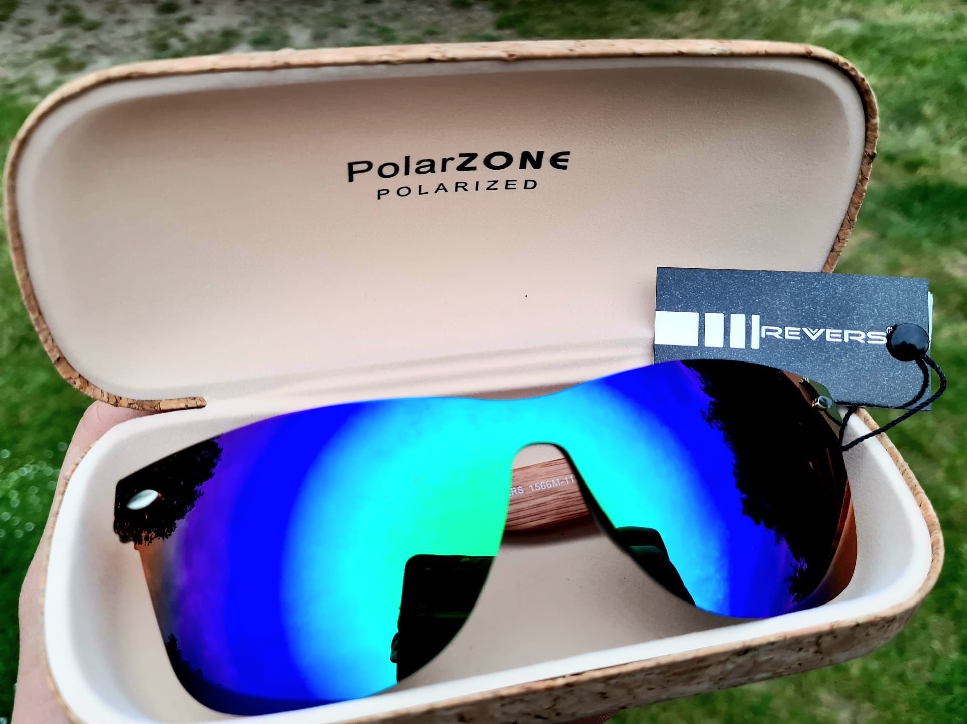 Nowe modne okulary przeciwsłoneczne lustrzane Revers