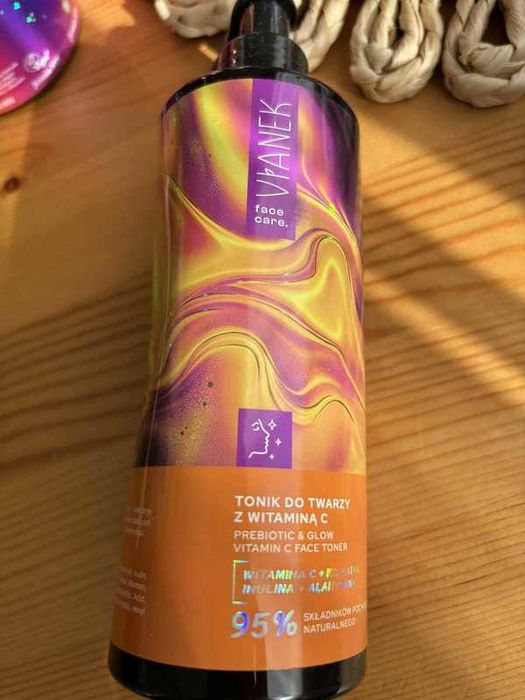 Vianek Prebiotyczny tonik do twarzy z witaminą C 300ml