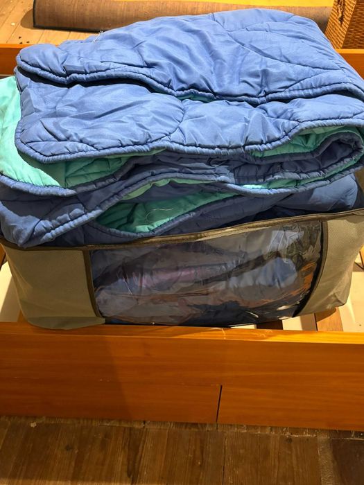 02 edredons de solteiro