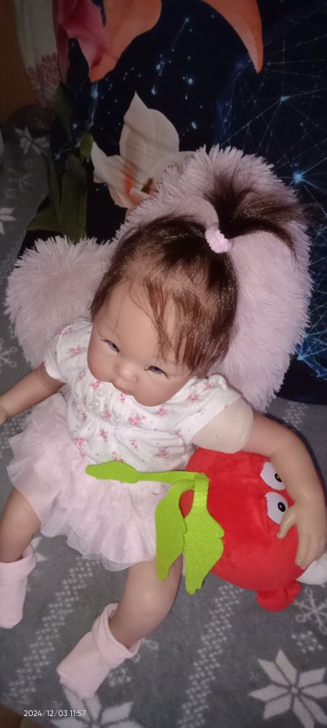 Okazja ! Śliczna lalka 55 cm typ reborn cena z wysyłką.