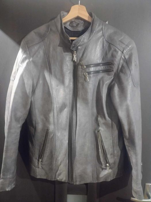 Kurtka skórzana, męska