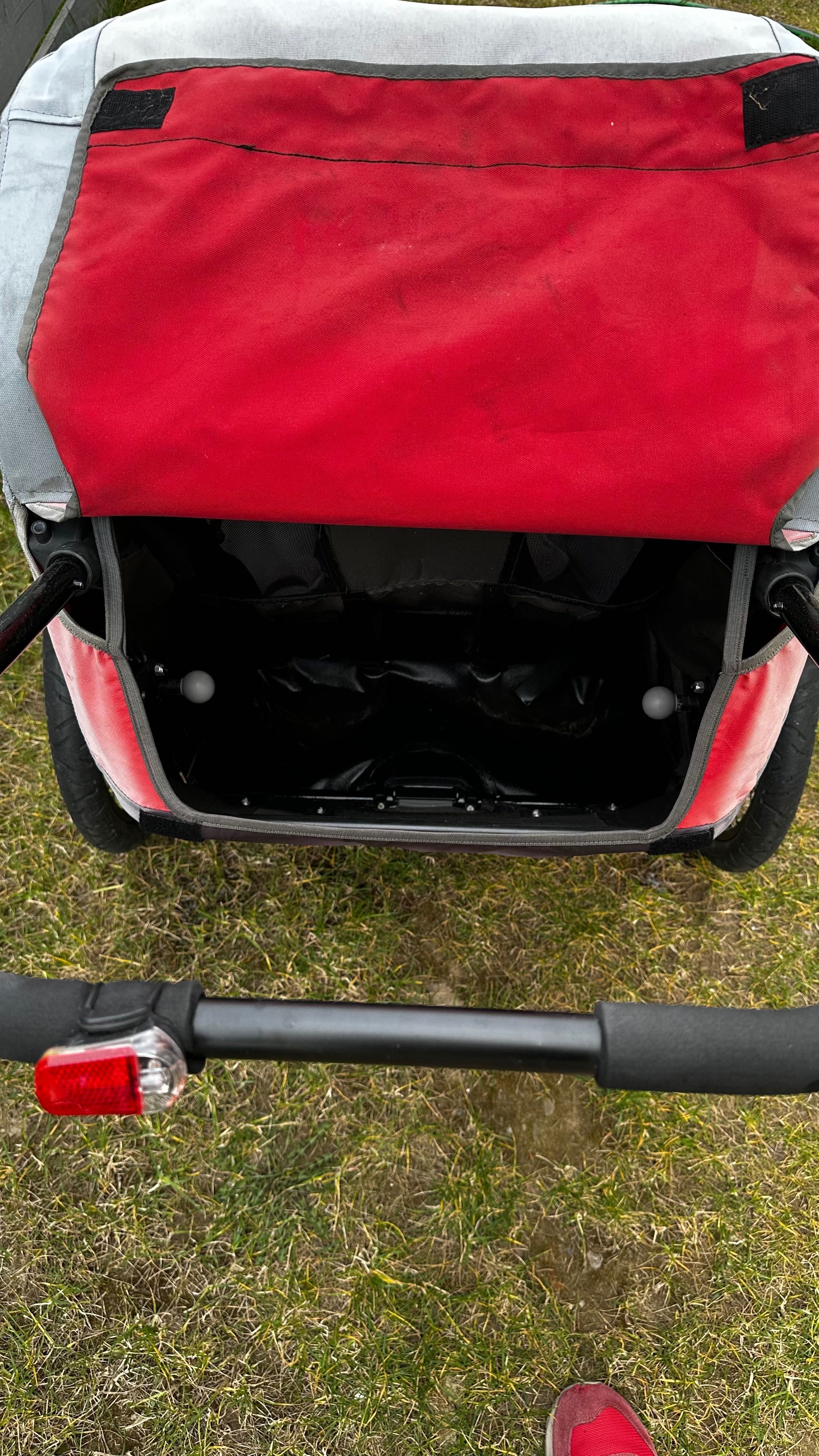 Przyczepka rowerowa Hamax, 2 osoby