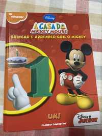 Livro Criança Mickey Mouse
