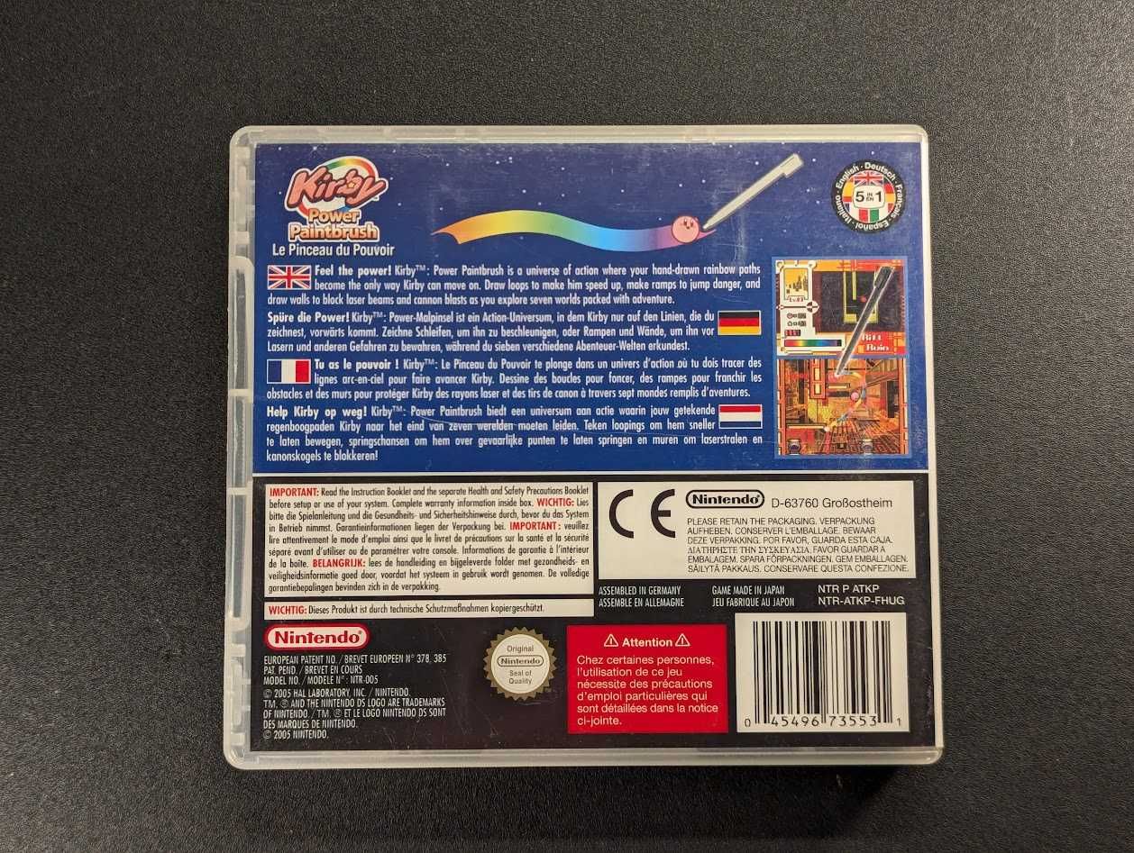 Гра / картридж Kirby: Power Paintbrush для Nintendo DS