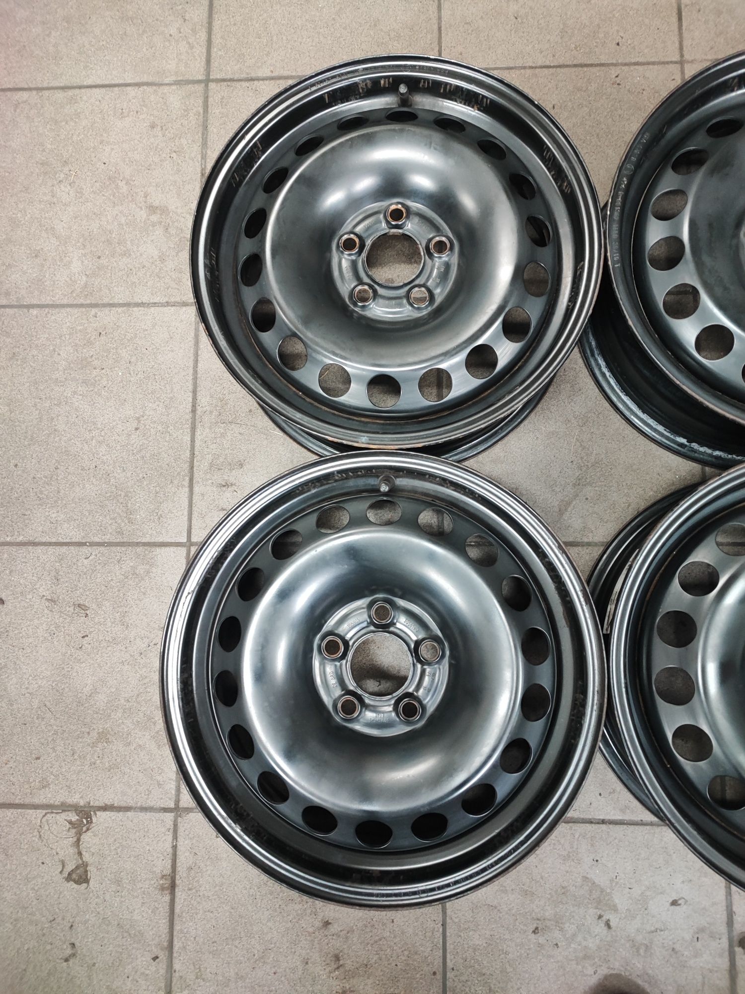 Felgi Stalowe VW Volkswagen 5x100 15" 5.5J ET40 Polo Fabia Rapid 15
