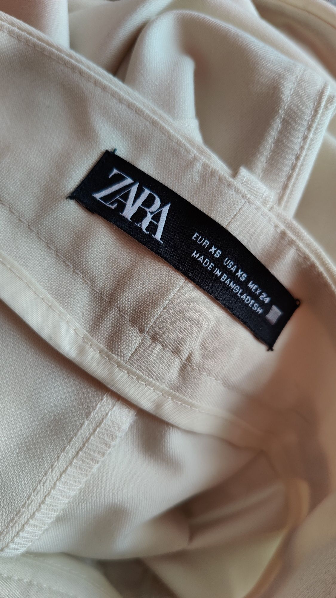 Штани з високою посадкою Zara XS