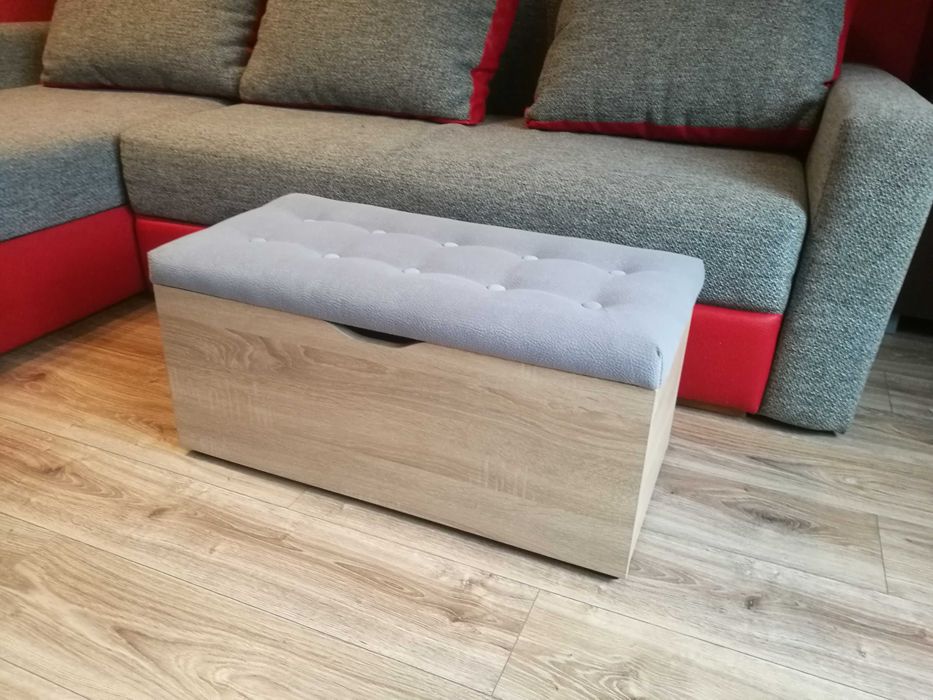 skrzynia na zabawki pufa puffa siedzisko ławka