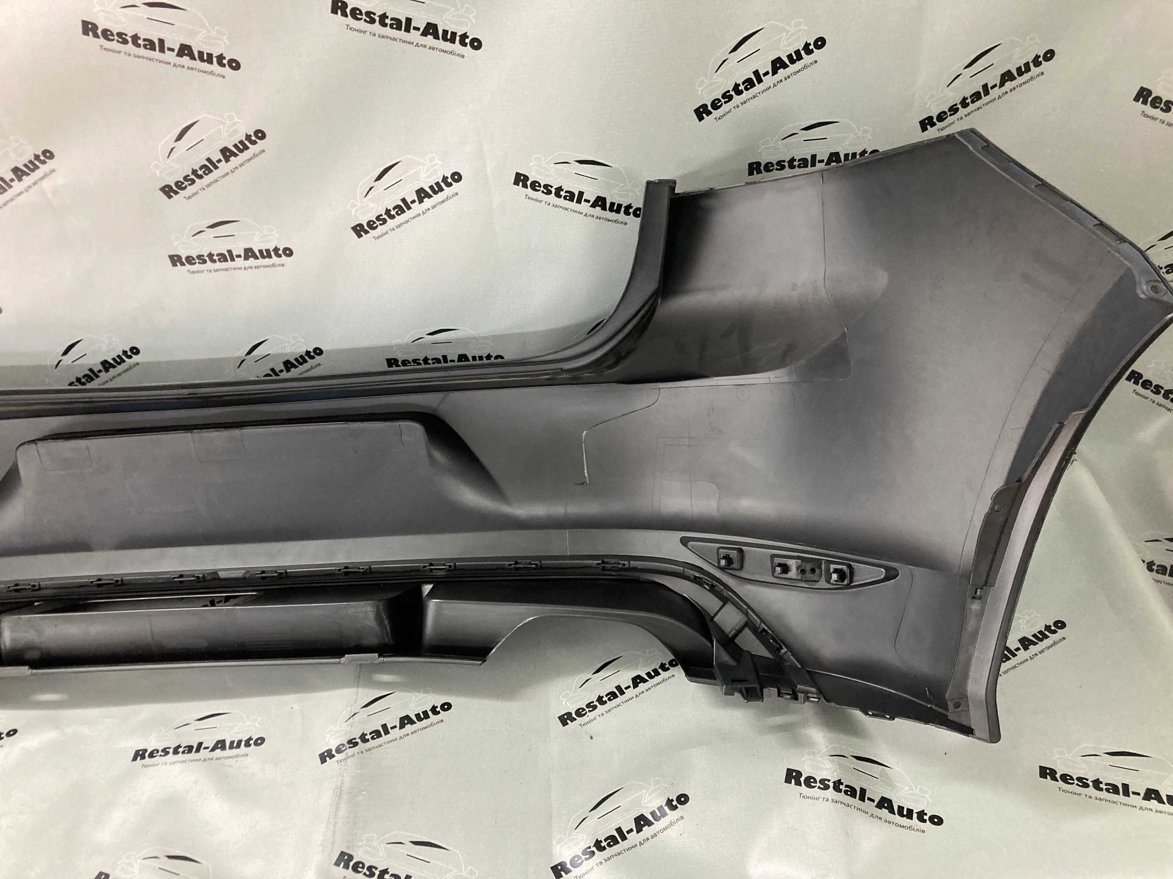 Задний бампер+диффузор 00-00 стиль R-Linе VOLKSWAGEN GOLF 7 12-17год.