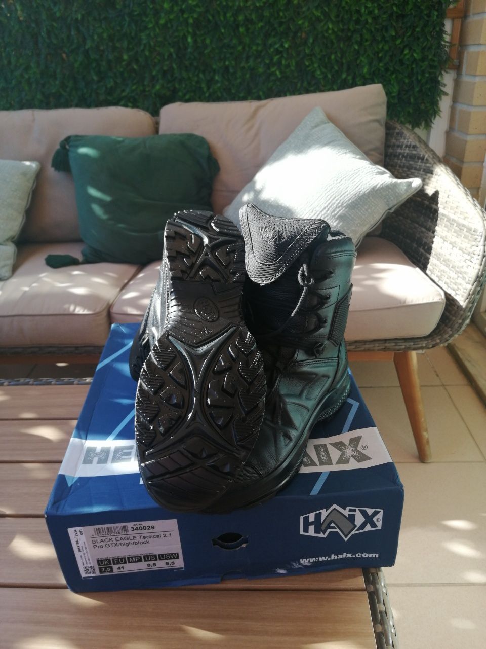Botas Haix Black Eagle Tactical 2.1 GTX Pro high