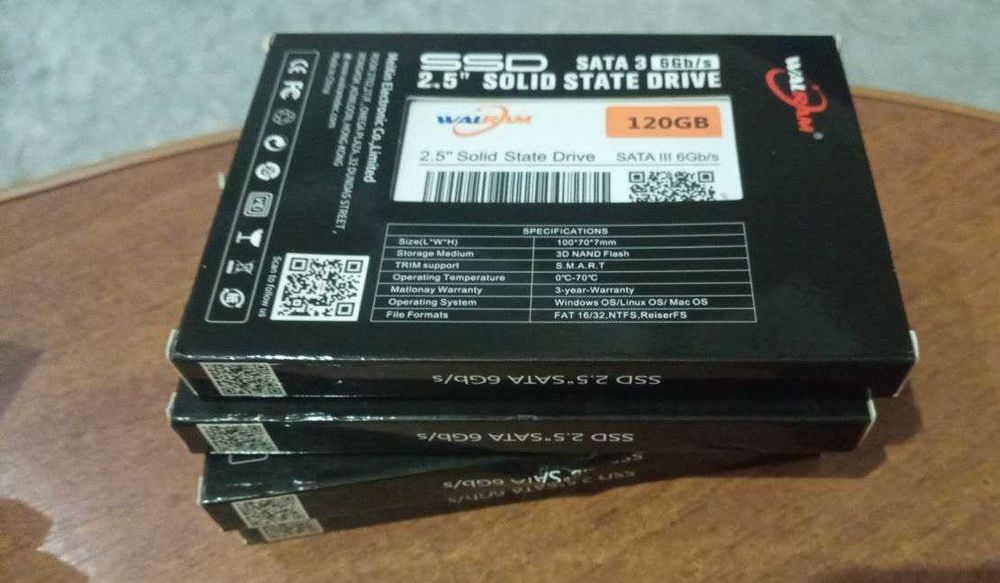 SSD WaLRam 120 \ 240 gb 3D Nand новий