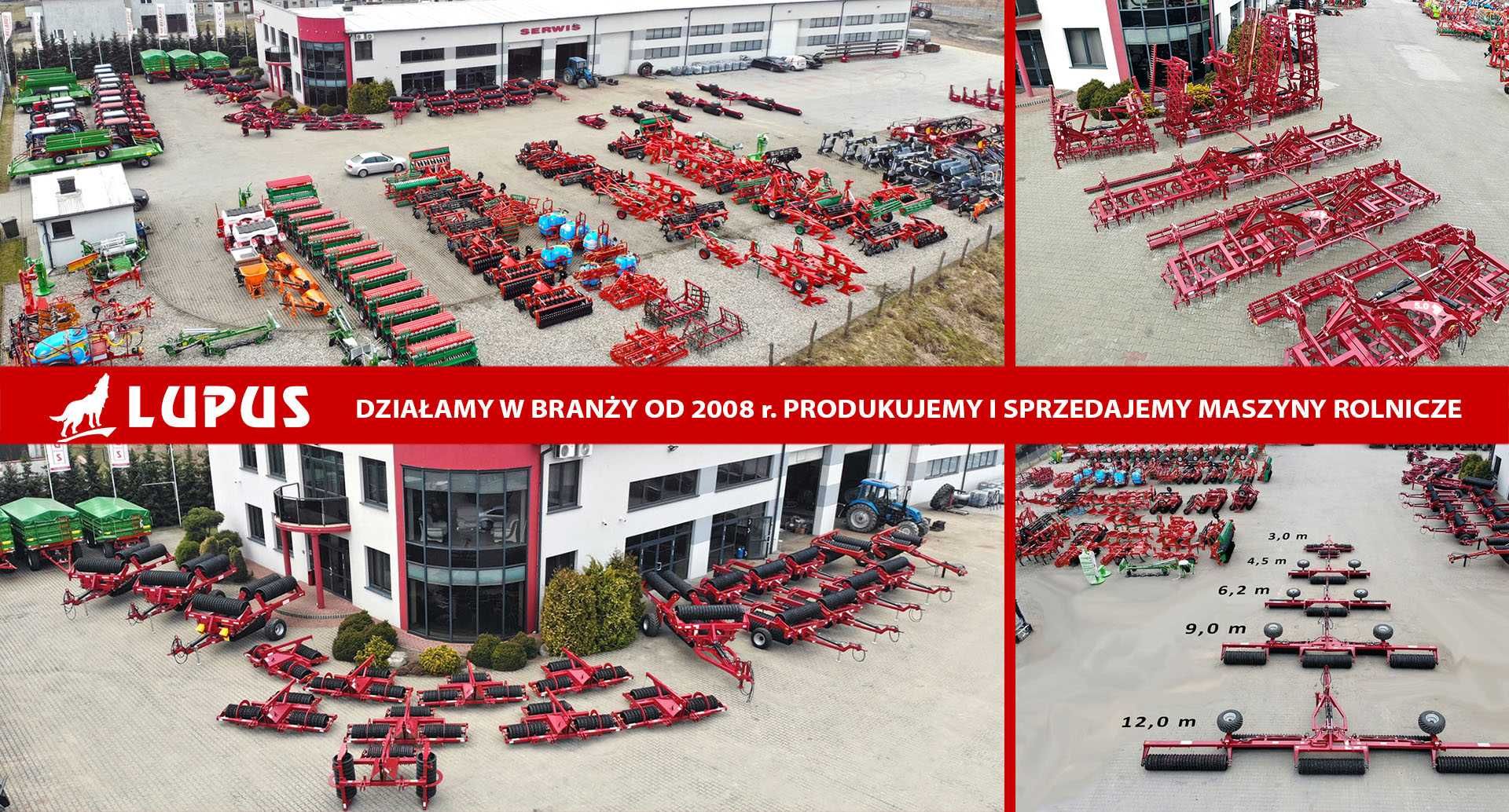 Brona talerzowa Agro-masz talerzówka 4,0m 5,0m ROLEX, LUPUS