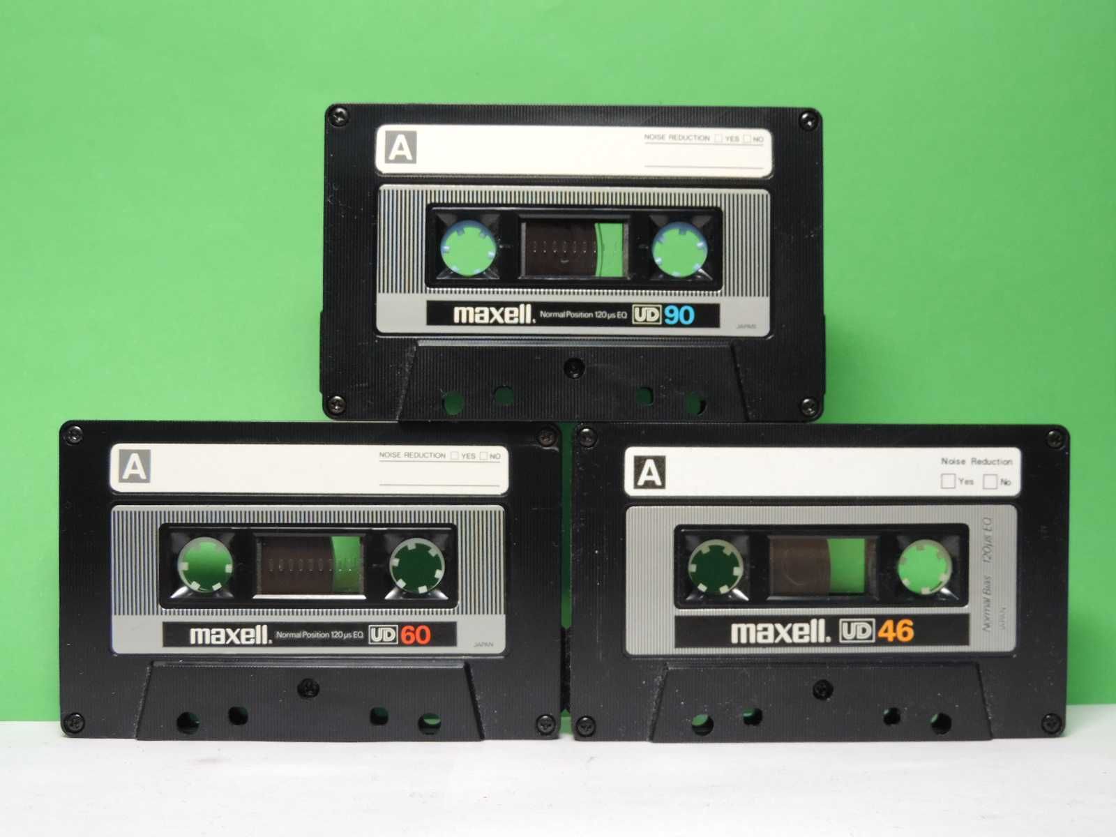 Аудиокассеты  Top MAXELL UD 90/60/46 -1980 -Japan